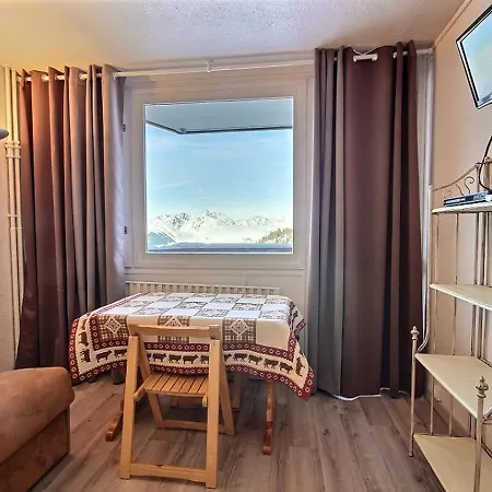 Cosy 2 Personnes Au Pied Des Pistes, Vue Montagne - Fr-1-455-49 Apartamento La Plagne