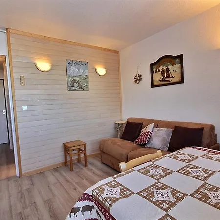 Cosy 2 Personnes Au Pied Des Pistes, Vue Montagne La Plagne