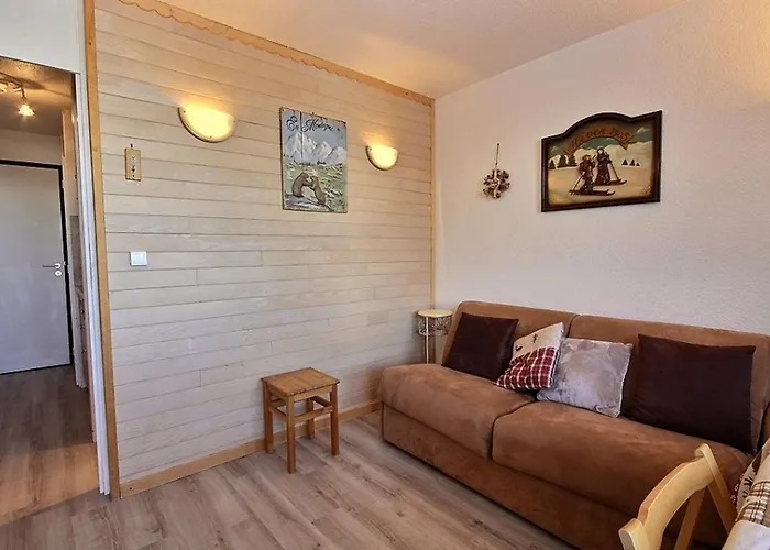 아파트 Cosy 2 Personnes Au Pied Des Pistes, Vue Montagne - Fr-1-455-49 라 플라뉴